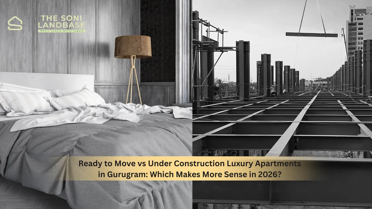 ready to move vs under construction Gurugram 2026