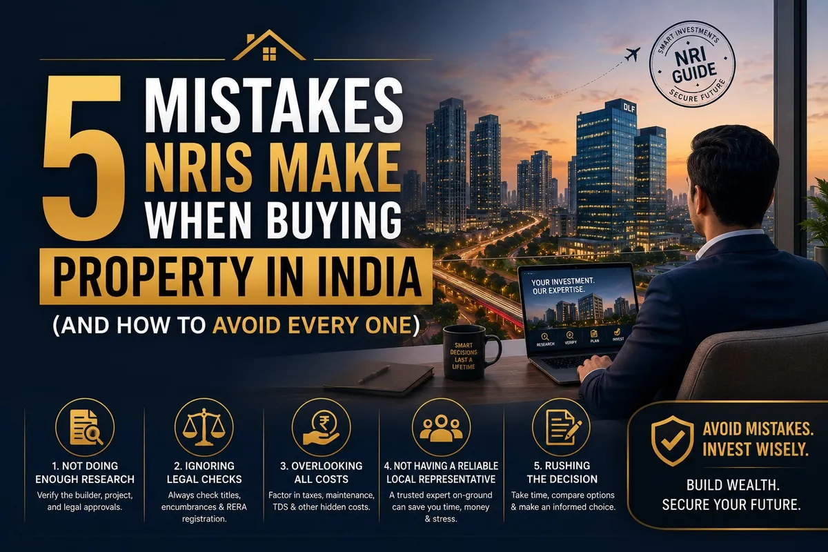 5 Costly Mistakes NRIs Make When Buying Property in India (And How to Avoid Them)