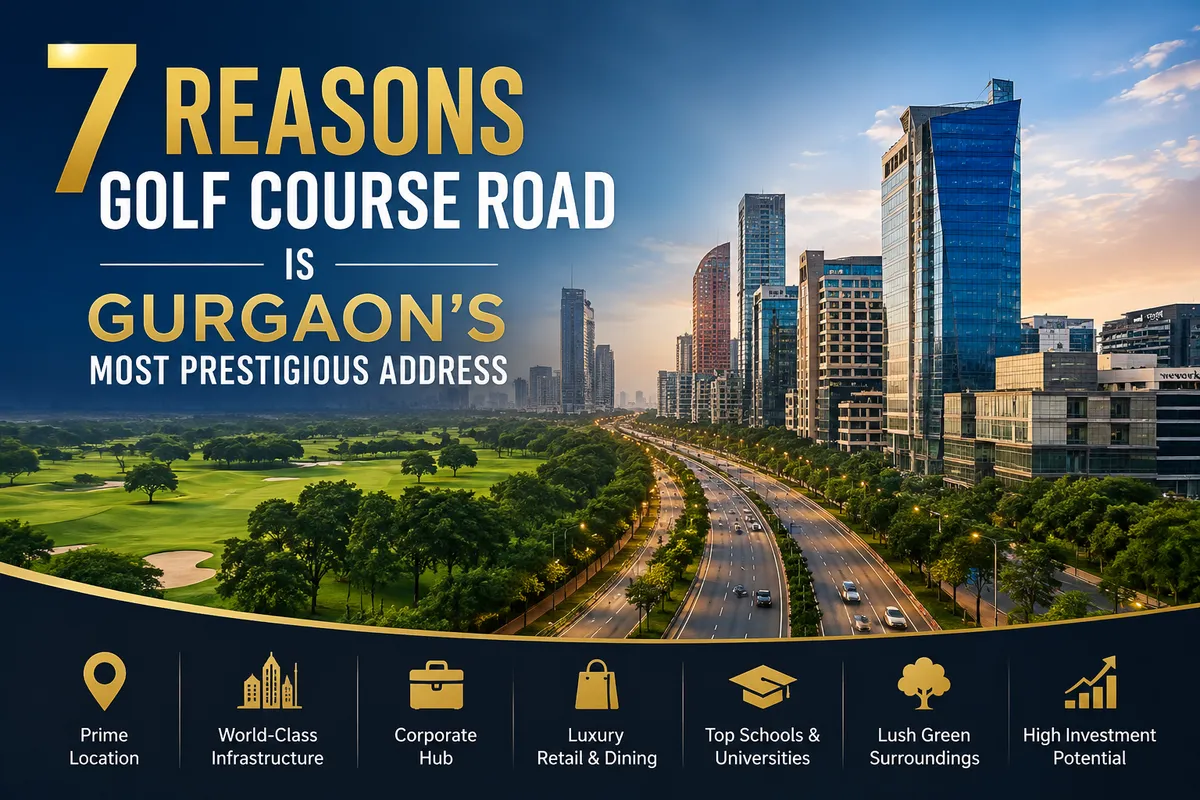 7 Reasons Golf Course Road Is Gurgaon's Most Prestigious Address