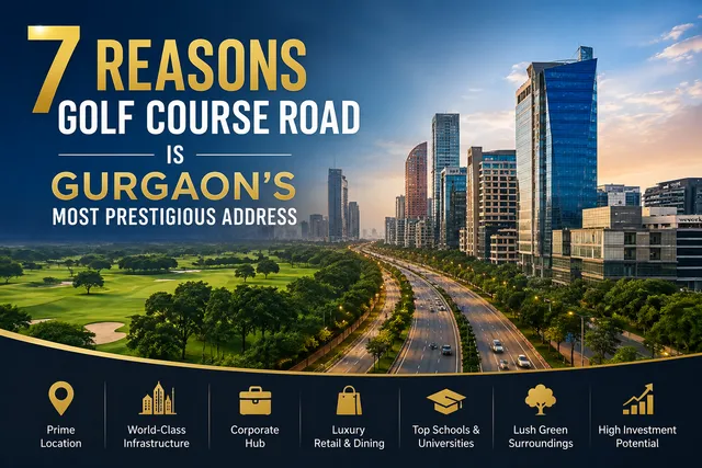 7 Reasons Golf Course Road Is Gurgaon's Most Prestigious Address