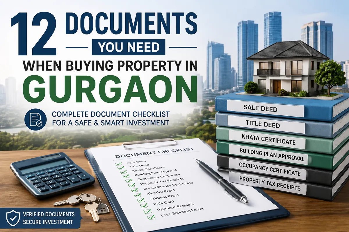 12 Documents You Need When Buying Property in Gurgaon