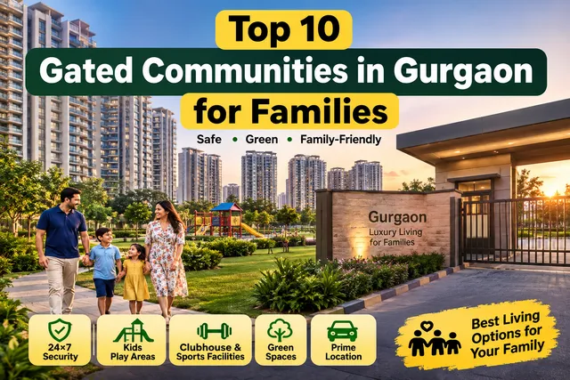 Top 10 Gated Communities in Gurgaon for Families