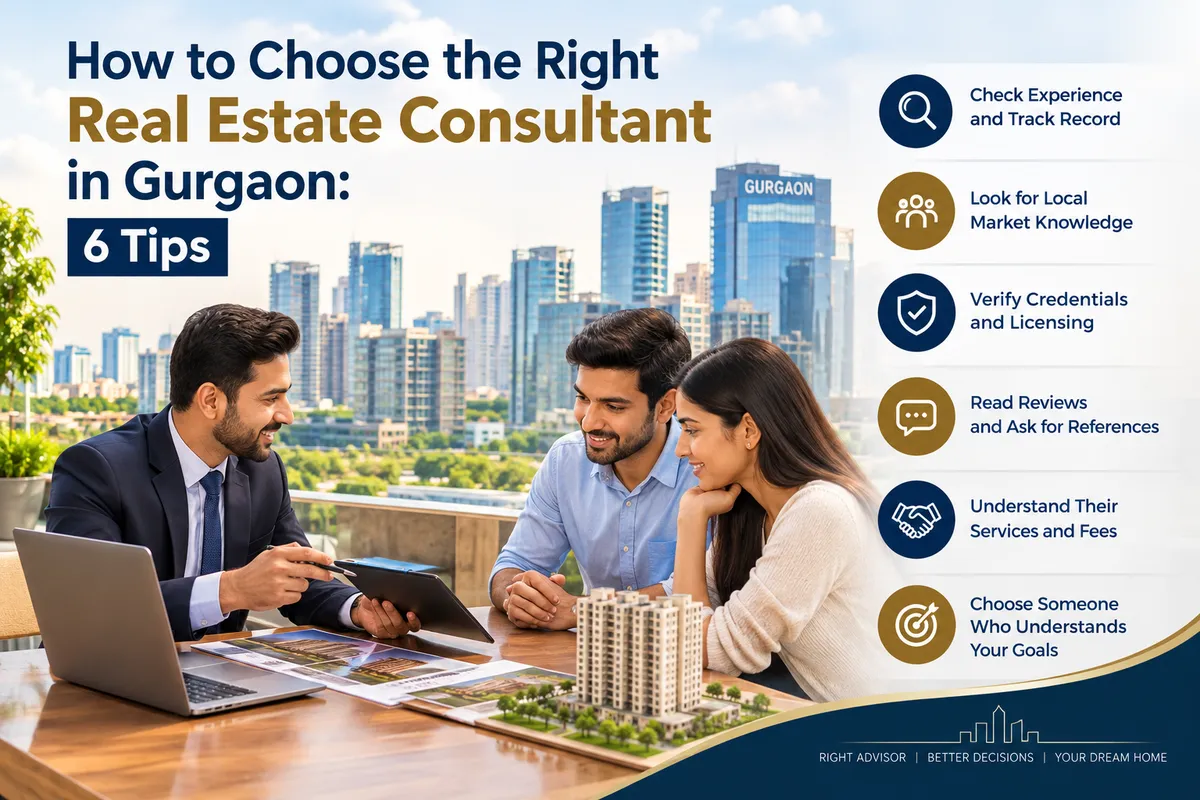 How to Choose the Right Real Estate Consultant in Gurgaon: 6 Tips